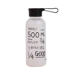Food-Safe Plastic Water Bottle With Drop-Resistant Lid and <b>Straw</b> for Instagram-Style <b>Reusable</b> Drink - Product Image 1