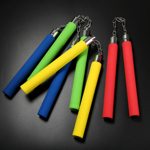 Nunchaku de espuma con cordón o eslabón de cadena, cuerda de artes marciales <span class=keywords><strong>chaku</strong></span> 2024 - Product Image 3