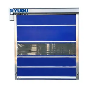 Ngành công nghiệp tự động nhanh chóng PVC cán điện tốc độ cao phục hồi cửa