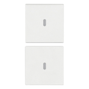 Custom White Half Key Wall <b>Switch</b> 1M Neutral 4.44 Length 2.3 Width 0.67 Height - Product Image 1