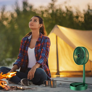 Quà Tặng Mùa Hè Xách Tay Có Thể Sạc Lại Bảng Fan Có Thể Điều Chỉnh Chiều Cao Mạnh Mẽ Gió Với 3 Tốc Độ Có Thể Gập Lại Kính Thiên Văn Điện Thoại Đứng Ngoài Trời - Product Image 6