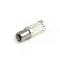 Feux de signalisation LED RCJ super lumineux 6W 1157 BAY15D, compatibles avec tous les véhicules