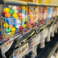 Distributeur de noix rotatif, Dispensador a Granel Candy, pour produits en vrac, station de choix et de mélange