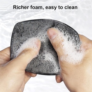 แปรงขัดผิวซิลิโคนแบบใช้ซ้ำได้ แปรงขัดผิวกันลื่นสำหรับผู้ชาย - Product Image 4