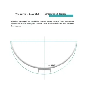 Ciotola Doppia Rialzata per Cani con Inclinazione di 15 Gradi, Personalizzabile per Commercio Transfrontaliero, in Plastica Ecologica Impermeabile IPX5, Protezione Cervicale per Animali Domestici - Product Image 3