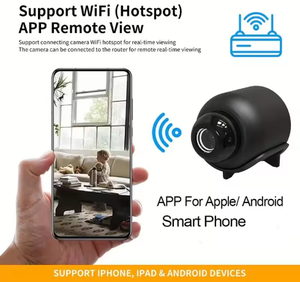 Portable HD <strong>Mini</strong> Security <strong>IP</strong> Camera Button Shaped <strong>Mini</strong> Wifi Nanny <strong>Cam</strong> with CMOS Sensor - Product Image 2