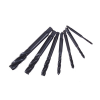 Filetages de robinet à cannelure spiralée métrique HSS pour aluminium traitement des métaux Non ferreux trous aveugles M2 M3 M4 M5 M6 M8 M10 M12 vis