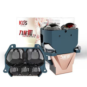KUS Fox เลเซอร์3นิ้ว Bi LED โปรเจคเตอร์เลนส์8ตา5ตา4ตา110W 9500lm 6000K ไฟสูงต่ำ - Product Image 3