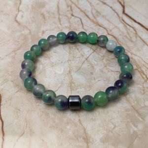 Nouveau fait à la main thérapie magnétique 8mm aimant bracelet à breloques énergie perle hématite bracelets pour femme - Product Image 3