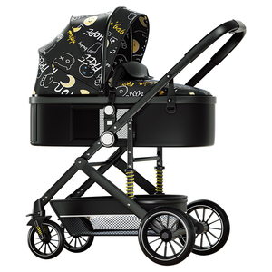 Saldi all'ingrosso pieghevole 3 in 1 sedia da pranzo piatto sedia giace Sit Cart <span class=keywords><strong>neonato</strong></span> letto <span class=keywords><strong>culla</strong></span> cesto bambino <span class=keywords><strong>passeggino</strong></span> - Product Image 1
