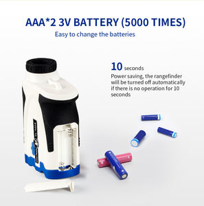 Bosean लांग रेंज दूरी सेंसर शिकार डिजिटल गोल्फ 600m/1000m गोल्फ हाथ में लेजर rangefinder गोल्फ रेंज फाइंडर ढलान के साथ - Product Image 4