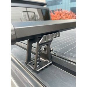 Barres transversales universelles pour toit de pick-up, en alliage d'aluminium, sans perçage, capacité de charge de 100 kg, forme carrée - Product Image 4