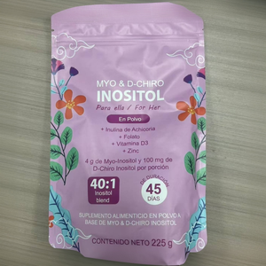Integratore in Polvere Misto 40:1 di Mio-Inositolo e D-Chiro OEM per Donne Adulte, Supporta l'Equilibrio Ormonale e la Salute Ovarica, <span class=keywords><strong>con</strong></span> <span class=keywords><strong>Vitamina</strong></span> <span class=keywords><strong>D3</strong></span> e Zinco - Product Image 4