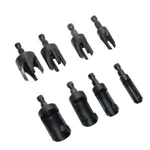 Juego de brocas de madera negras imperiales personalizadas, herramienta eléctrica para taladrar agujeros en madera, broca de vástago hexagonal - Product Image 1