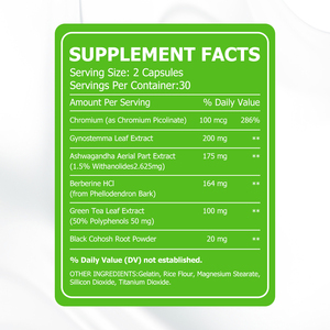 Cápsulas para la Menopausia a Precio de Mayoreo, Suplemento para la Menopausia con Extracto de Hoja de Té Verde, Apoya la Pérdida de Peso, Acelera la Quema de Grasa - Product Image 2