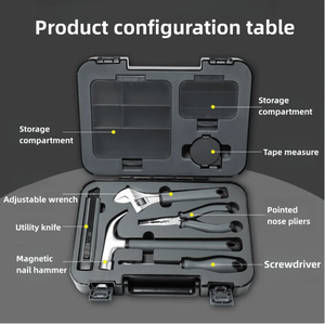 Kit <span class=keywords><strong>de</strong></span> <span class=keywords><strong>herramientas</strong></span> multifuncional para el hogar con caja <span class=keywords><strong>de</strong></span> <span class=keywords><strong>herramientas</strong></span> <span class=keywords><strong>de</strong></span> mano adecuada para el kit <span class=keywords><strong>de</strong></span> combinación <span class=keywords><strong>de</strong></span> reparación <span class=keywords><strong>de</strong></span> automóviles y el hogar gran oferta - Product Image 3