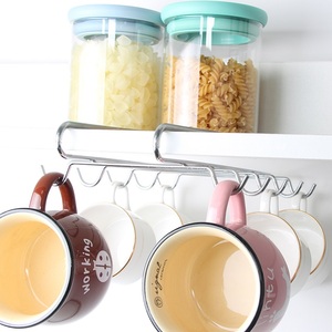 Competitive Price Under Cabinet Without Drilling Kitchen Utensil Hanging Mug Cups Storage Hooks Holder