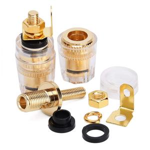 Bevenbi专业音频元件制造商香蕉扬声器接线柱端子镀金音频端子 - Product Image 5