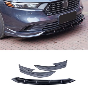 Kit carrosserie Welta, séparateur de pare-chocs avant, protection en plastique ABS/ABS+PP, finition polie noire, style sport, accessoires de voiture pour Accord - Product Image 1