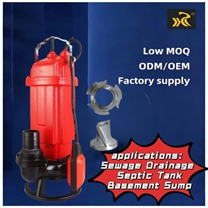 Bomba de Corte Agrícola Sumergible KAISLEN WQG1100N de <span class=keywords><strong>1</strong></span>.1KW <span class=keywords><strong>1</strong></span>.5HP con Impulsor Abierto de Hierro Fundido, <span class=keywords><strong>Motor</strong></span> AC de Baja Presión, 320L/min - Product Image 2