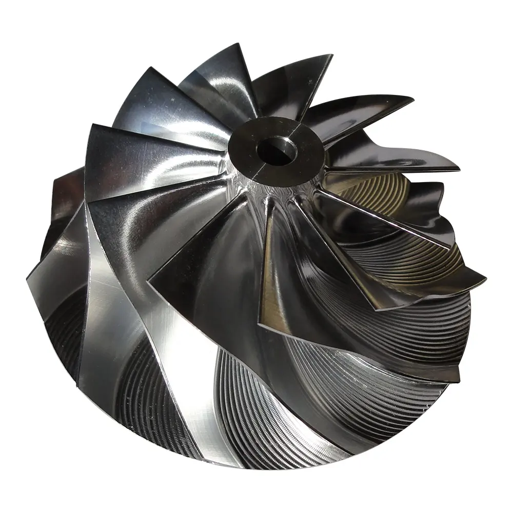 11 + 0ブレードHigh Blade Aluminium GT35 GTX3582 Turbo Compressor WheelギャレットTurbocharger Impeller