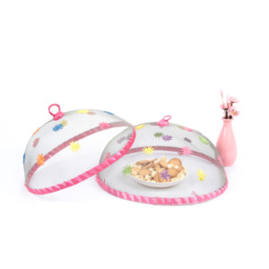 Bán buôn nhà bếp Vòng lưới thực phẩm bao gồm tái sử dụng Fly <span class=keywords><strong>Net</strong></span> muỗi <span class=keywords><strong>Net</strong></span> thép không gỉ thực phẩm bảo vệ cho bàn ăn Vòng - Product Image 5