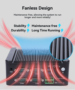 Endüstriyel Mini bilgisayar Intel BayTrail N2840 J1800 J1900 N95 N97 N100 N150 DDR3L HD-MI <span class=keywords><strong>VGA</strong></span> DP ekran kompakt tasarım Mini Pc - Product Image 4