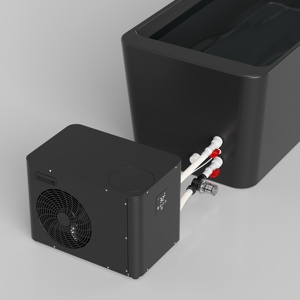 Bañera de Inmersión Fría de Acrílico con Enfriador de Agua Profesional de 1Hp, Equipo de Enfriamiento para Recuperación Deportiva en Gimnasios, Portátil, para 1 Persona - Product Image 5
