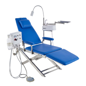 Unidad Dental Portátil Plegable, Mesa de Trabajo Dental Móvil con Luz LED, Escupidera y Sistema de Turbina Dental - Product Image 5