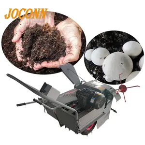 Low price Garden nutritional soil turning machine/Chicken manure turner mixer machine/Fruit skin compost maker turner machine