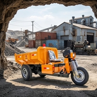 Sinman ZL300E 3-Tonnen Elektrischer Handwagen Kleiner Flachbett-LKW Abnehmbarer Sitz Transportwagen für Landwirtschaft und Pumpenbetrieb