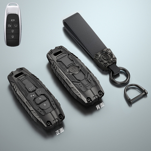 Carcasa para llave de coche, funda para llave de coche de estilo mecánico para vehículo para GAC Motor NE AION Y <span class=keywords><strong>ANON</strong></span> S empow E8 - Product Image 5