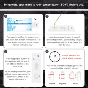 Équipement d'analyse pathologique du kit THC d'essai rapide <span class=keywords><strong>synthétique</strong></span> du cannabis K2 - Product Image 6