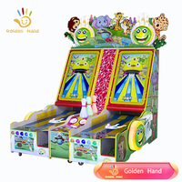 Machine de bowling automatique à monnayeur, simulateur de cricket, jeu d'arcade électronique en métal, multilingue (espagnol, anglais)