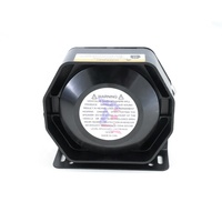 Sirine 12V 200W Besi, Sirine Ambulans Super Keras, Alarm Peringatan Darurat untuk Mobil Pemadam Kebakaran, Mobil, dan Sepeda Motor