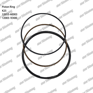 <span class=keywords><strong>K25</strong></span> <span class=keywords><strong>Piston</strong></span> <span class=keywords><strong>Ring</strong></span> 12033-ae003 12003-1e400 thích hợp cho các bộ phận động cơ Nissan - Product Image 2