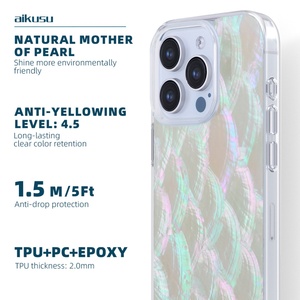 Coques de téléphone personnalisées de luxe en gros TPU pour iPhone 13 Pro Max, coque de téléphone transparente anti-jaunissement tendance pour femme pour iPhone 11 Mujer - Product Image 4