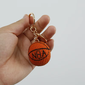 2026 monde activité tasse Amigurumi Football Crochet poupée à la main tricot coton sport porte-clés poupée sac mode pendentifs - Product Image 5