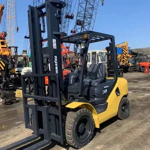 Kullanılan forkloft 3ton 4ton 5ton 7ton 10ton 15ton 25ton japon motor dizel tcm toyota komatsu kamyon forklift