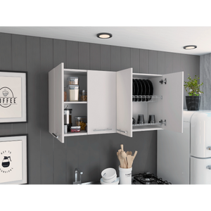 Gabinete De Pared Sitka, Dos Divisiones Espaciosas, Cuatro Puertas - Product Image 4