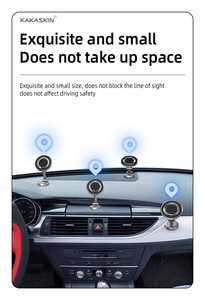 Kakaskin trong xe hơi điện thoại thiết bị cầm tay cái nôi từ điện thoại di động chủ gấp điện thoại di động đứng với GPS hỗ trợ - Product Image 6