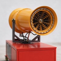 Canon de pulvérisation agricole de 60 m avec distribution uniforme des gouttelettes pour la pulvérisation de pesticides dans les vergers