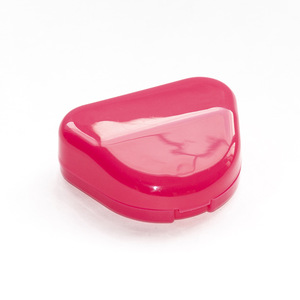 HUIYA Compact Triangular Dental Case Plastic Orthodontic <b>Denture</b> Storage <b>Box</b> For Teeth Whitening Care - Product Image 2