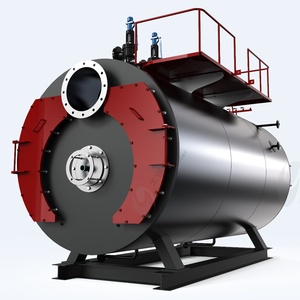 Chaudières à vapeur industrielles <span class=keywords><strong>de</strong></span> 1 à 10 tonnes pour systèmes <span class=keywords><strong>de</strong></span> chauffage fonctionnant au <span class=keywords><strong>gaz</strong></span> <span class=keywords><strong>de</strong></span> pétrole liquéfié et au diesel ; Montables sur châssis. - Product Image 1