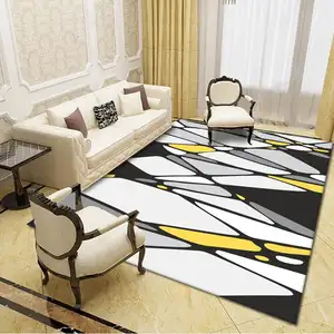Производитель ковров домашние большие Кристальные бархатные геометрические 3d напольные ковры и коврики для гостиной