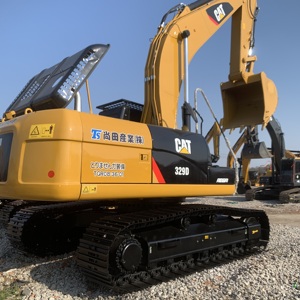 Excavatrice sur chenilles hydraulique Caterpillar CAT329D d'origine, 29 tonnes, pour travaux lourds, construction et exploitation minière - Product Image 1