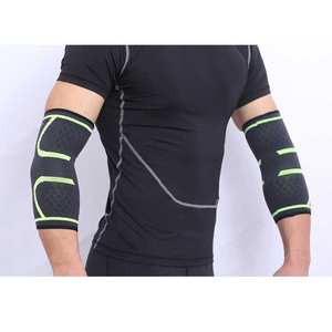 Gomitiere personalizzato <span class=keywords><strong>per</strong></span> <span class=keywords><strong>ciclo</strong></span> di Baseball protezione Fitness Calisthenics guaina supporto tutore <span class=keywords><strong>per</strong></span> il dolore - Product Image 3