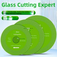 Disque de meulage abrasif de 4,5 pouces (115 mm), disque de coupe pour verre, diamant, jade, cristal
