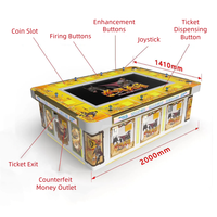 Nouveauté : Machines de jeux de pêche à pièces, jeux vidéo de pêche, loterie de récompenses, chasse aux tickets de loterie, machine de pêche