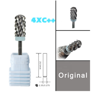 Super Cut Barrel <b>Nail</b> Drill Bits 3/32" Sharp Tungsten Carbide Burr Milling Cutter for Manicure Salon <b>Nails</b> Accessories - Product Image 5